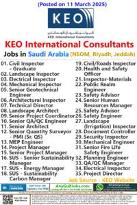 KEO Jobs | KEO International Consultants Careers in Saudi Arabia