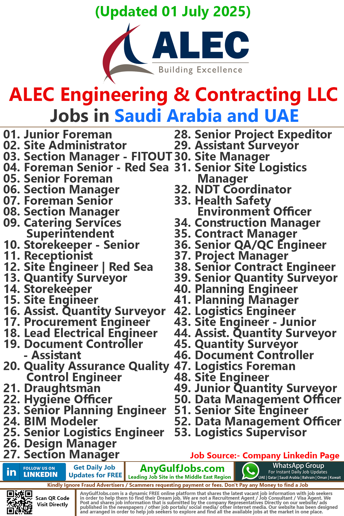 ALEC Engineering & Contracting LLC Jobs | Careers
