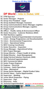 DP World Jobs | Careers - United Arab Emirates