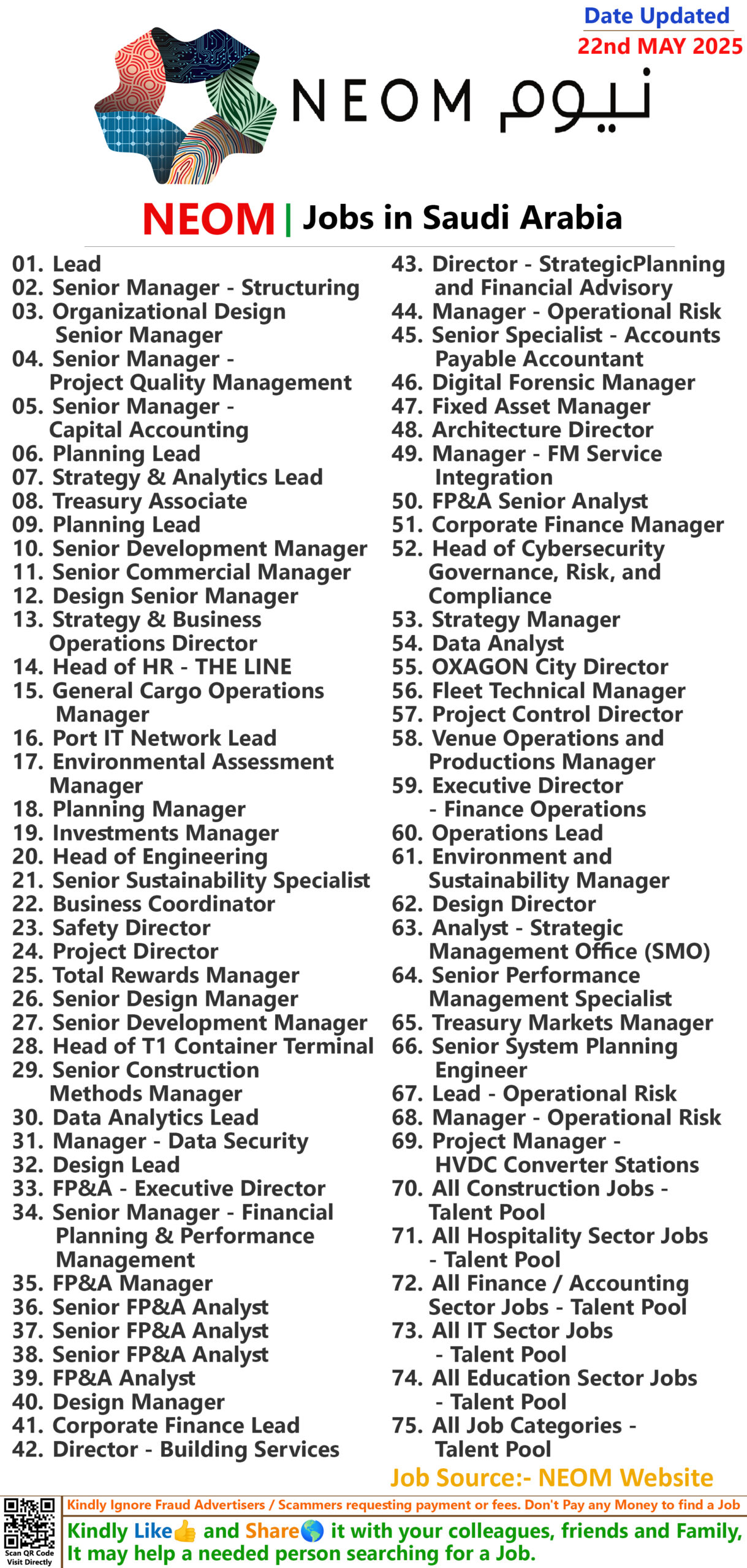 NEOM Jobs | Careers - Saudi Arabia