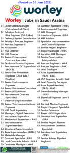 Worley Jobs | Careers - Saudi Arabia