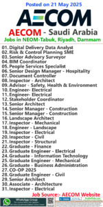 AECOM Jobs | Careers - Saudi Arabia