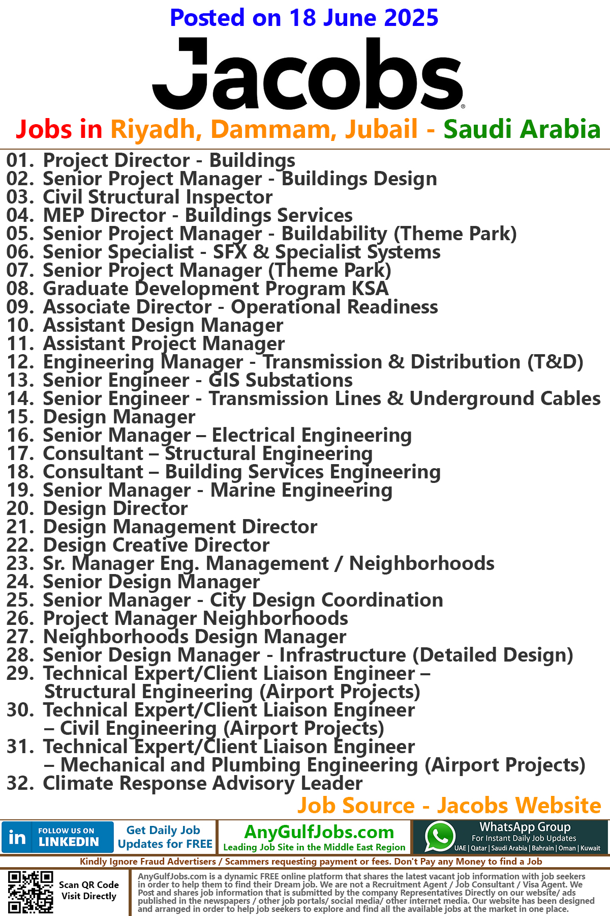 Jacobs Jobs | Careers - Saudi Arabia