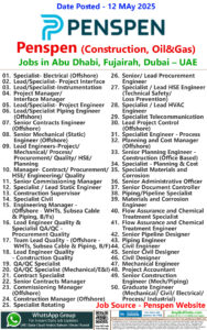 Penspen Jobs | Careers - Abu Dhabi, Fujairah, Dubai - UAE