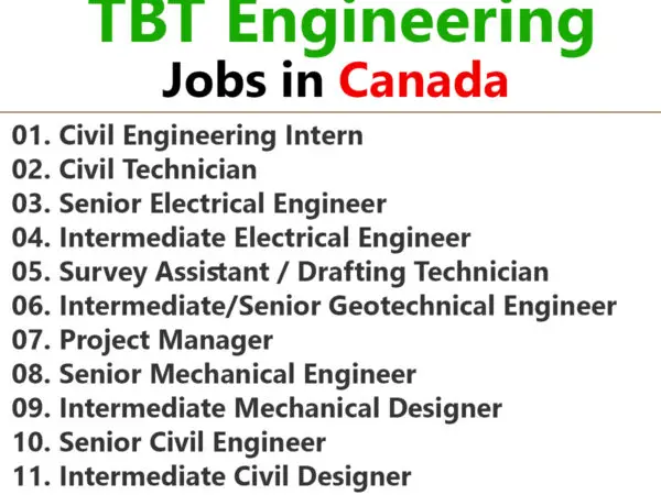 TBT Engineering Jobs | Careers - Canada