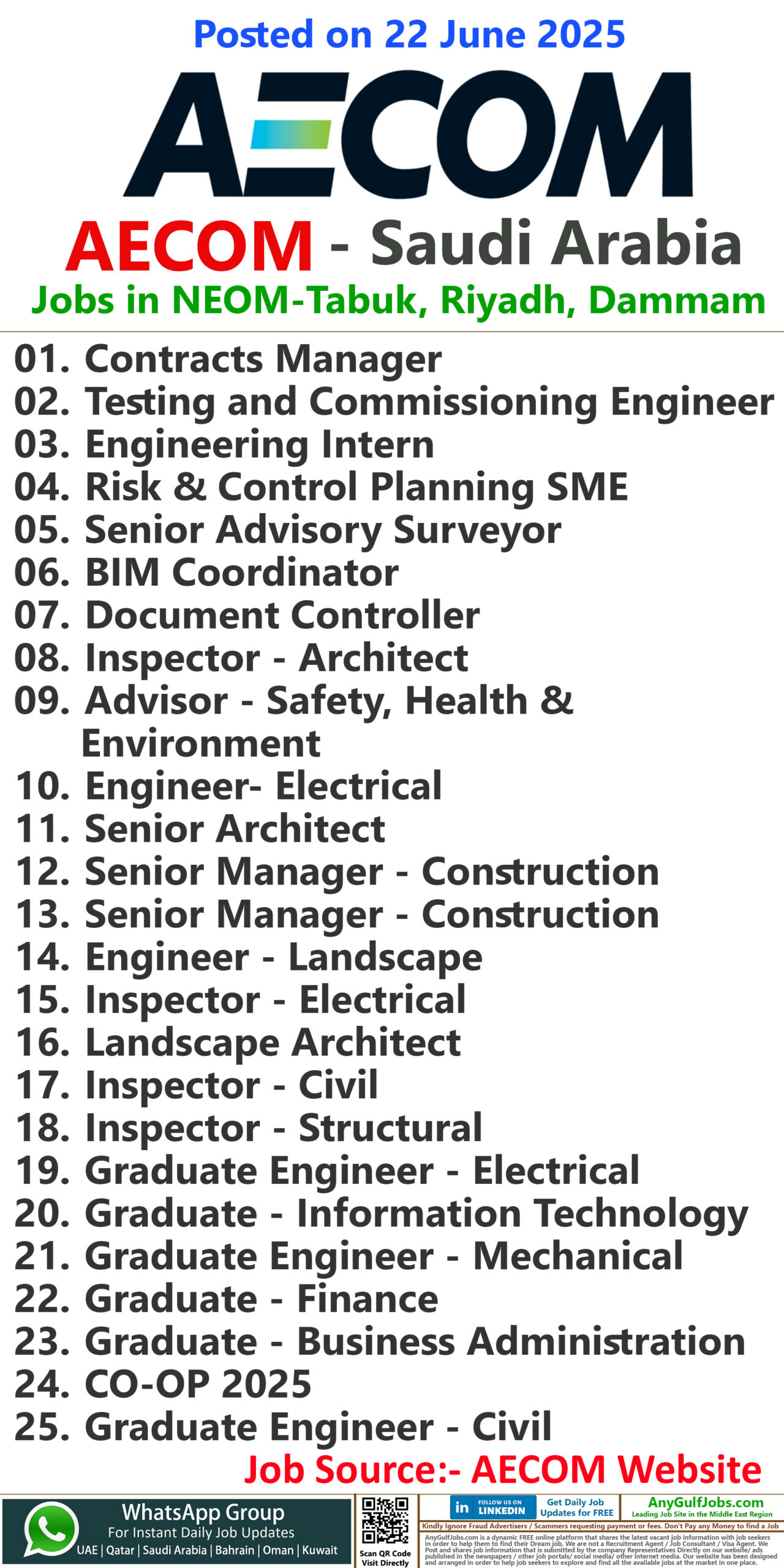 AECOM Jobs | Careers - Saudi Arabia