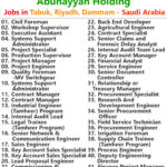 Abunayyan Holding Jobs | Careers - Saudi Arabia