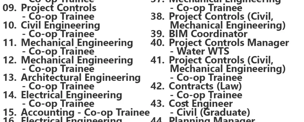 Bechtel Corporation Jobs | Careers - Saudi Arabia