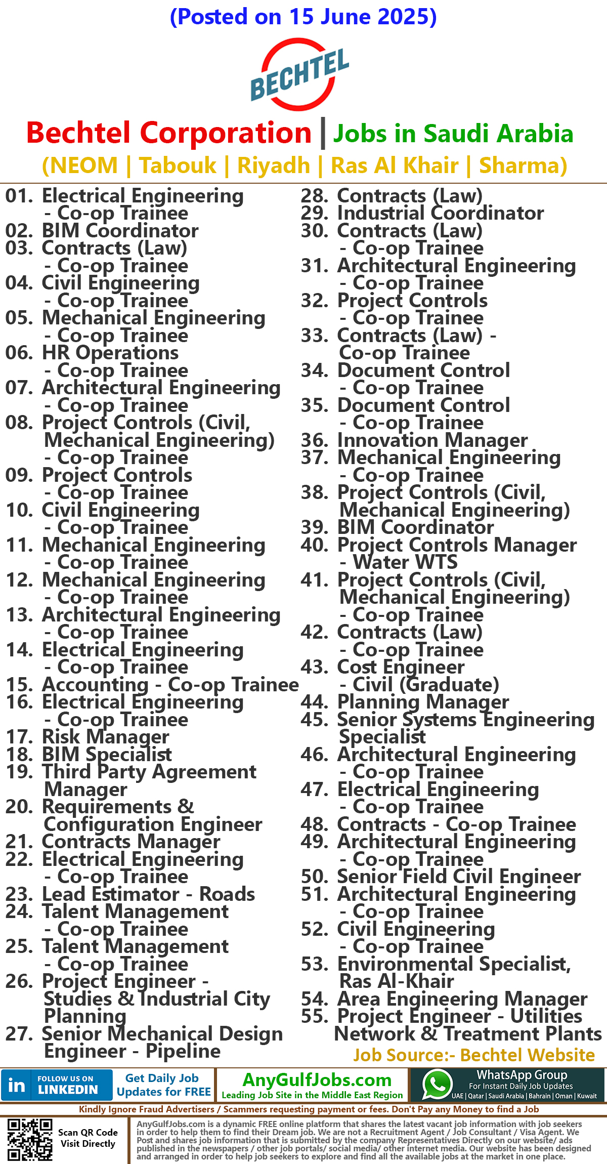 Bechtel Corporation Jobs | Careers - Saudi Arabia