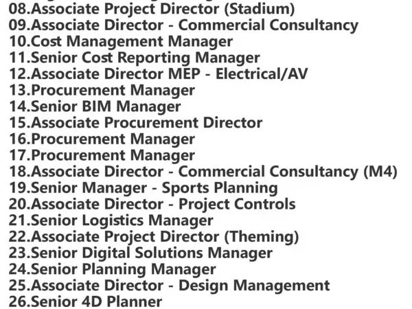 Mace Jobs | Careers - Saudi Arabia