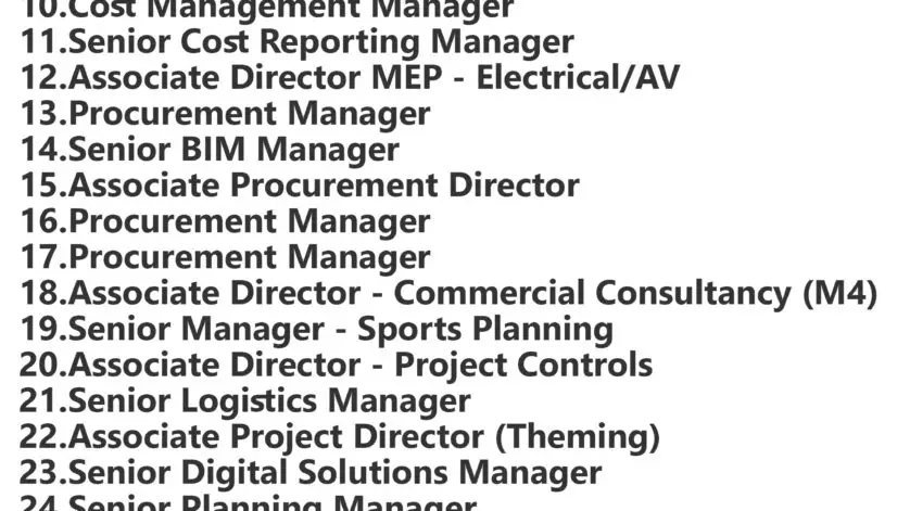 Mace Jobs | Careers - Saudi Arabia