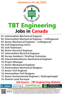 TBT Engineering Jobs | Careers - Canada