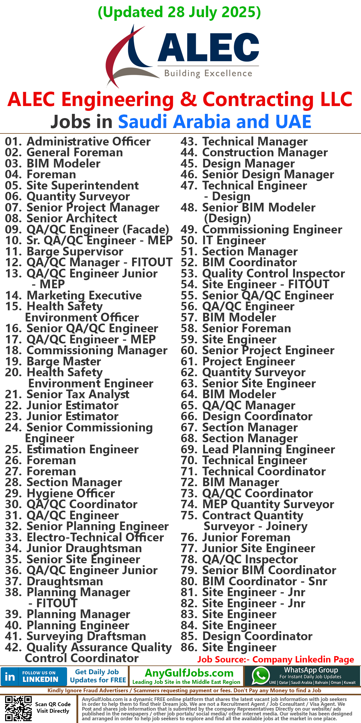ALEC Engineering & Contracting LLC Jobs | Careers