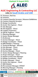 ALEC Engineering & Contracting LLC Jobs | Careers