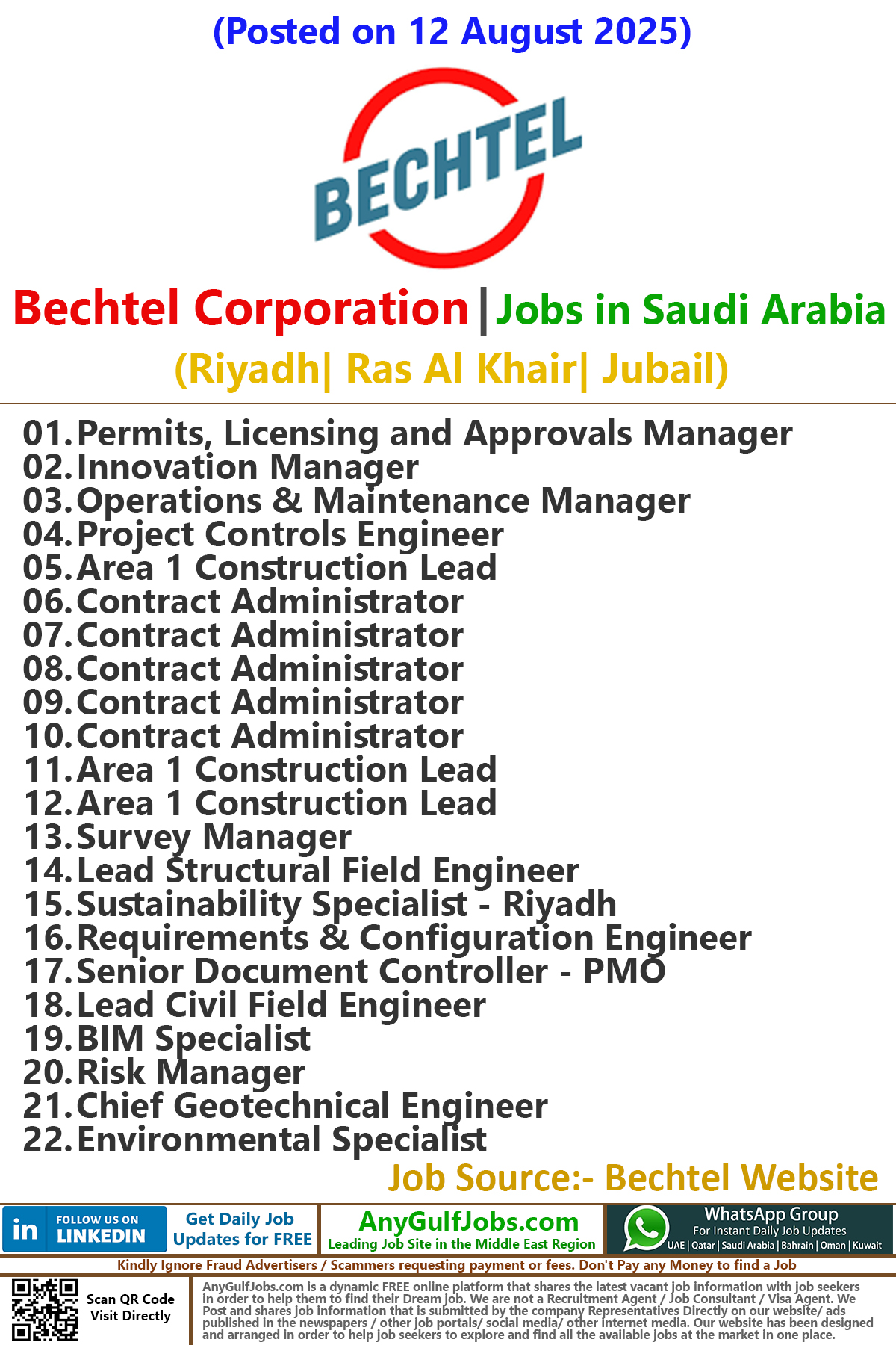 Bechtel Corporation Jobs | Careers - Saudi Arabia