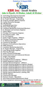 KBR Inc Jobs | Careers - Saudi Arabia
