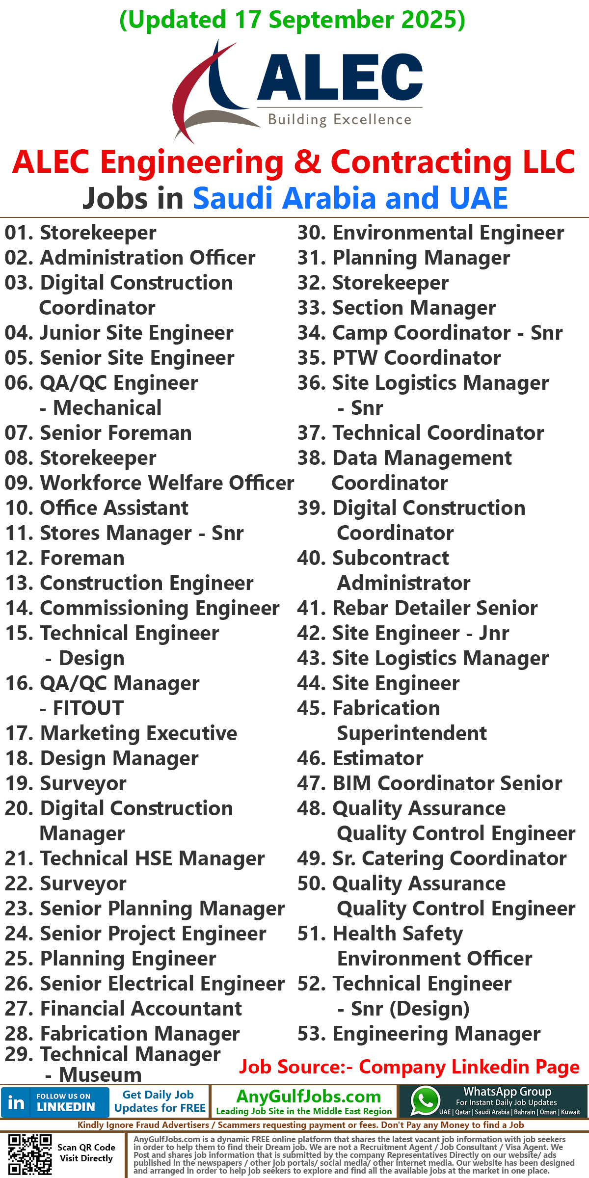 ALEC Engineering & Contracting LLC Jobs | Careers
