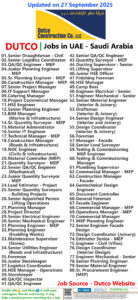 DUTCO Jobs | Careers - Dubai - UAE - Saudi Arabia