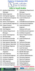 Dar Al Riyadh Jobs | Careers - Saudi Arabia