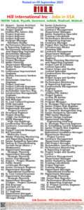 Hill International Inc Jobs | Careers - Saudi Arabia