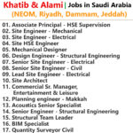 Khatib & Alami Jobs | Careers - Saudi Arabia