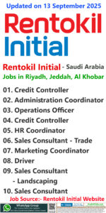 Rentokil Initial Jobs | Careers - Saudi Arabia