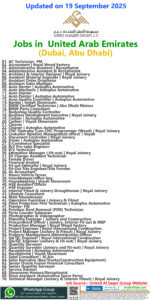 United Al Saqer Group Jobs | Careers - Dubai, UAE 14 United Al Saqer Group Jobs | Careers - Dubai, UAE
