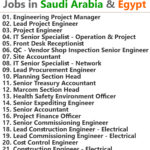 Elsewedy Electric Power Systems Projects Jobs | Careers - Saudi Arabia & Egypt