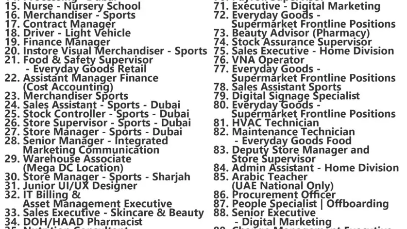 GMG Jobs | Careers - Abu Dhabi, Dubai - UAE 1 GMG Jobs | Careers - Abu Dhabi, Dubai - UAE