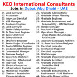 KEO Job Vacancies in Dubai, Abu Dhabi - UAE