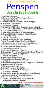 Penspen Job Vacancies - Saudi Arabia - KSA