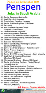 Penspen Job Vacancies - Saudi Arabia - KSA