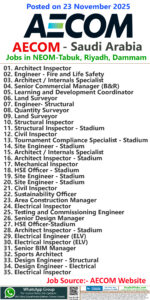 AECOM Jobs | Careers - Saudi Arabia