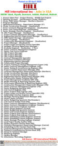 Hill International Inc Jobs | Careers - Saudi Arabia