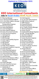 KEO Jobs | KEO International Consultants Careers in Saudi Arabia 25 KEO Jobs | KEO International Consultants Careers in Saudi Arabia