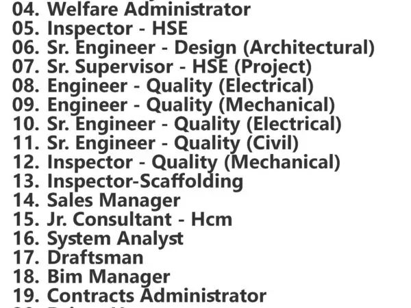 El Seif Engineering Contracting Jobs | Careers - Saudi Arabia