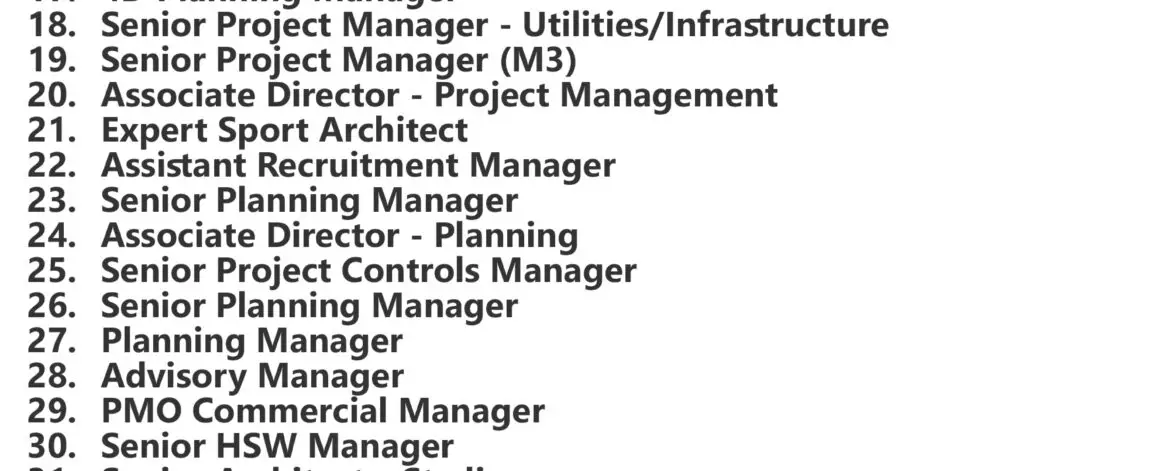 Mace Jobs | Careers - Saudi Arabia