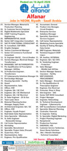 Alfanar Jobs | Careers - Saudi Arabia - KSA