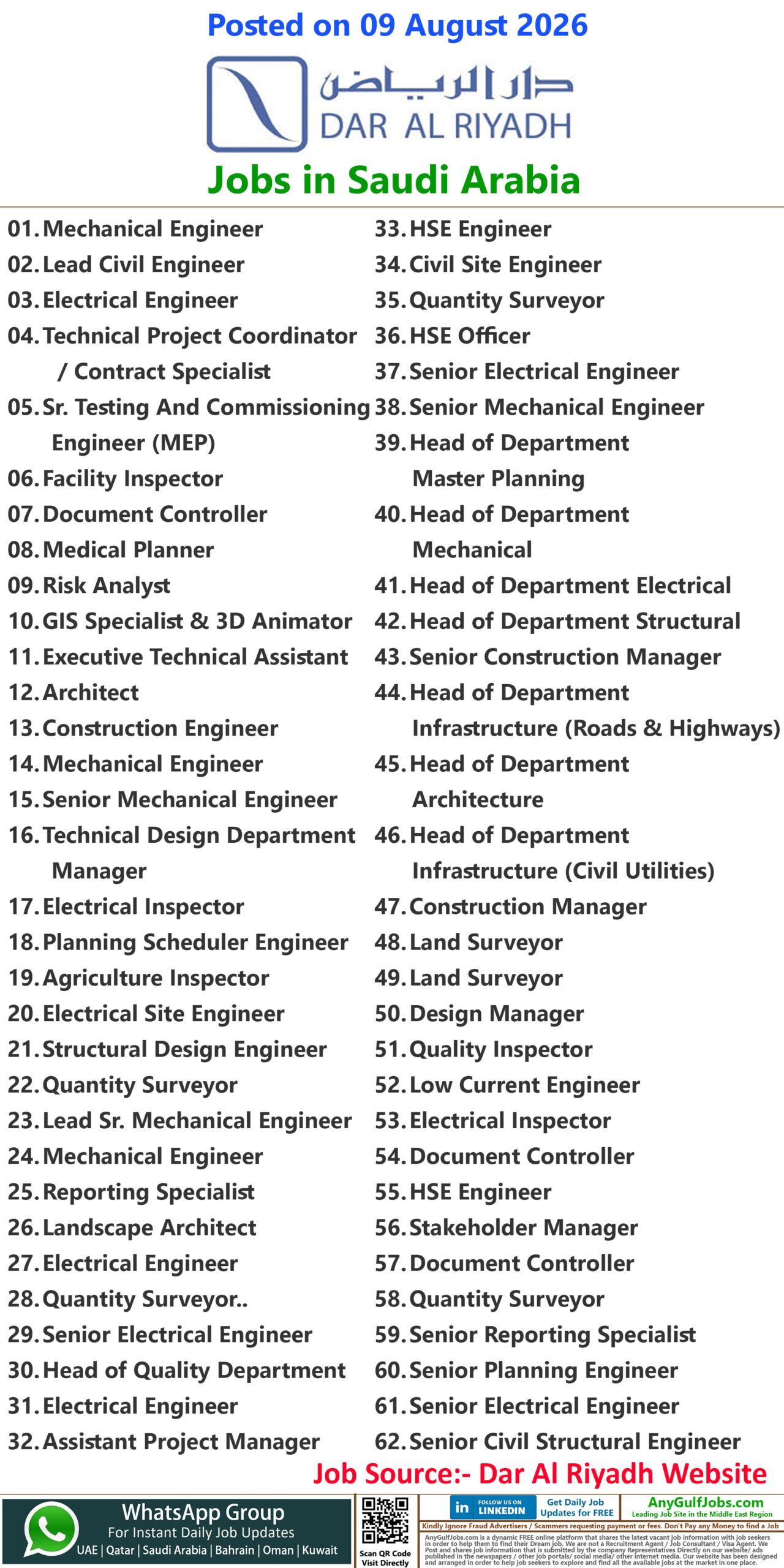 Dar Al Riyadh Jobs | Careers - Saudi Arabia 3 Dar Al Riyadh Jobs | Careers - Saudi Arabia