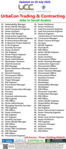 UCC | UrbaCon Trading & Contracting Jobs | Careers - Saudi Arabia